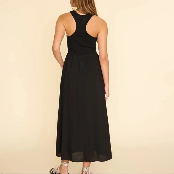 XiRENA Flynn Black Midi Tank Dress Size L XiRENA Flynn Black Midi Tank Dress Size L